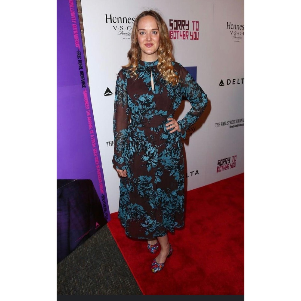 Who What Wear Jess Wexler floral midi dress | size xxl